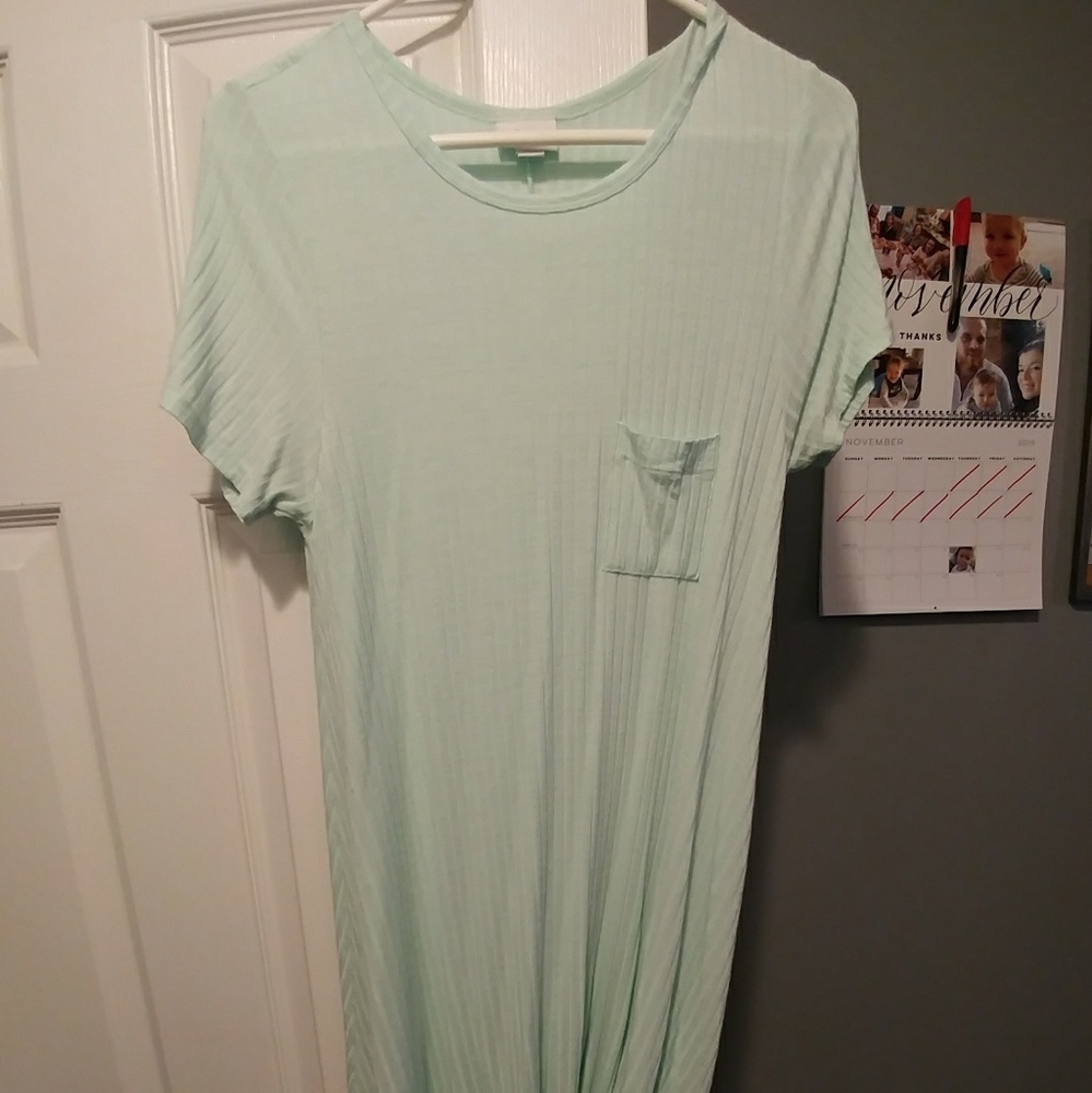 Mint carly dress